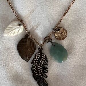 Elegant Multi-Charm Pendant Necklace